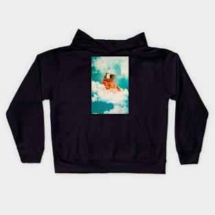 Living On The Cloud Kids Hoodie